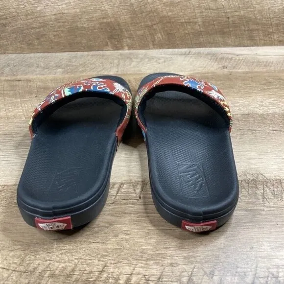VANS La Costa Slide On Sandals Hawaiian Jungle Shoes Mens Sz 4 Womens Sz 5.5 NEW