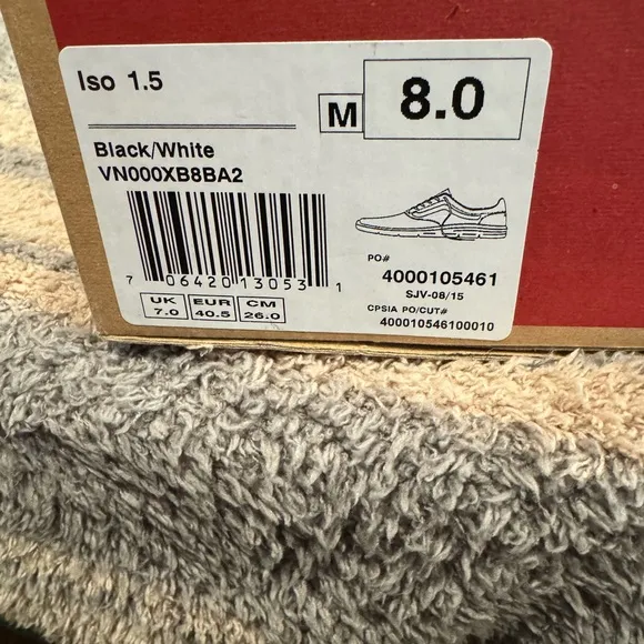 Vans Men's Black Sneakers
