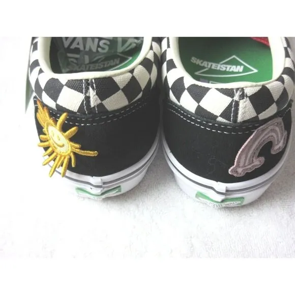 Vans Men's Skate Era Skateistan Checkerboard Canvas Suede shoes Sizes NIB