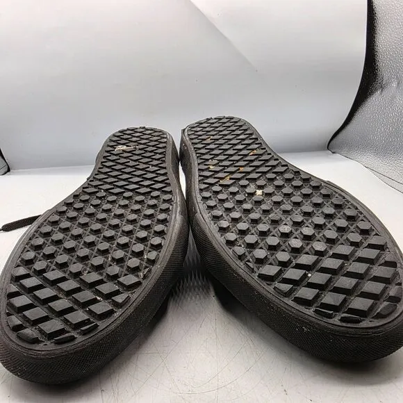 Vans Old Skool Classic Tumble Mens 10 Triple Black Mono Shoes Vansguard Protect