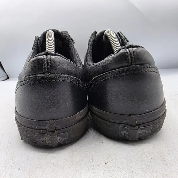 Vans Old Skool Classic Tumble Mens 10 Triple Black Mono Shoes Vansguard Protect