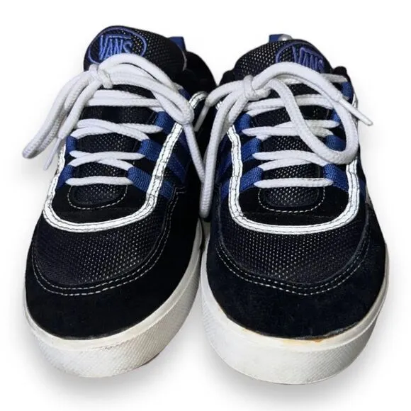 Vans Sequence Skate Shoes Black/Blue/Reflective 2574273 Men's 8