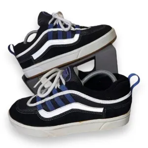 Vans Sequence Skate Shoes Black/Blue/Reflective 2574273 Men's 8