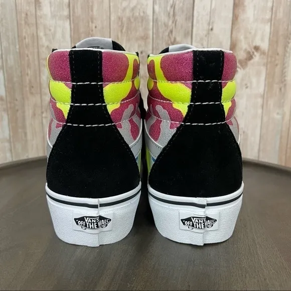 Vans Sk8-Hi Platform 2.0 “After Dark/Camo” Shoe Size 10 Women