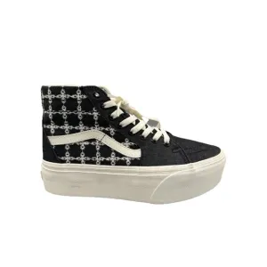 Vans Sk8-Hi Tapered Stackform Women's Size 7.5 Shoes Denim Platform Sneakers NEW