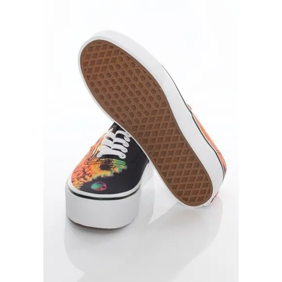Vans Stackform Paradoxical Platform Sneakers Shoes Womens 6 Black/Multi NEW
