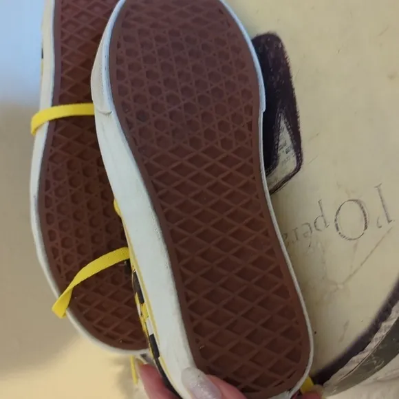 Vans Sunflower Old School Checkered Sneakers