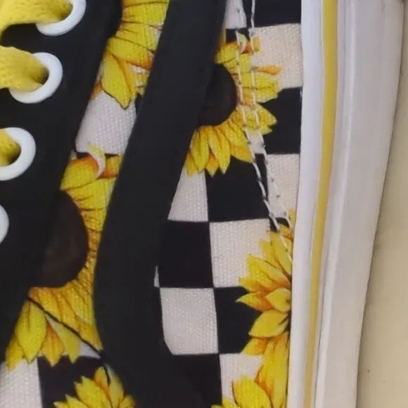 Vans Sunflower Old School Checkered Sneakers
