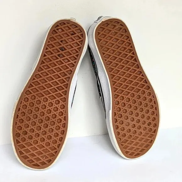 Vans Underwater Skate Classic Canvas Slip On Shoe Men 4 Women 5.5 VGUC