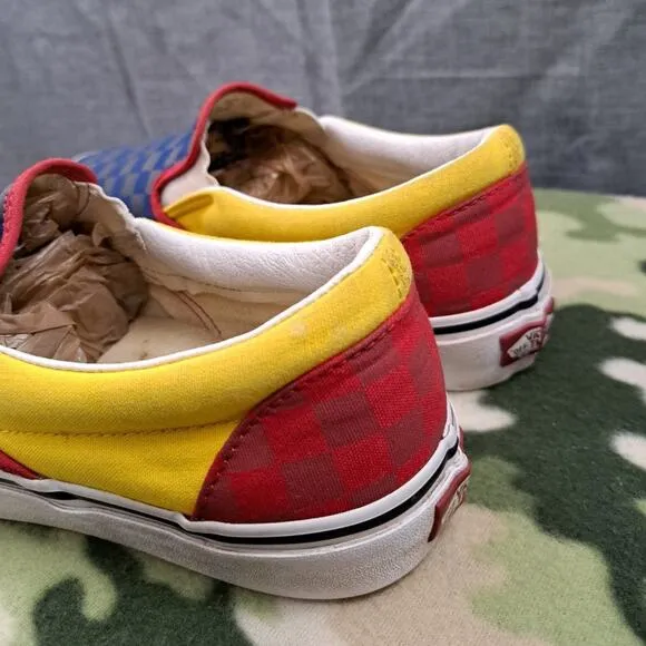 Vans Unisex Ward 721356 Multicolor Casual Shoes Sneakers Size M 9.5 W 11