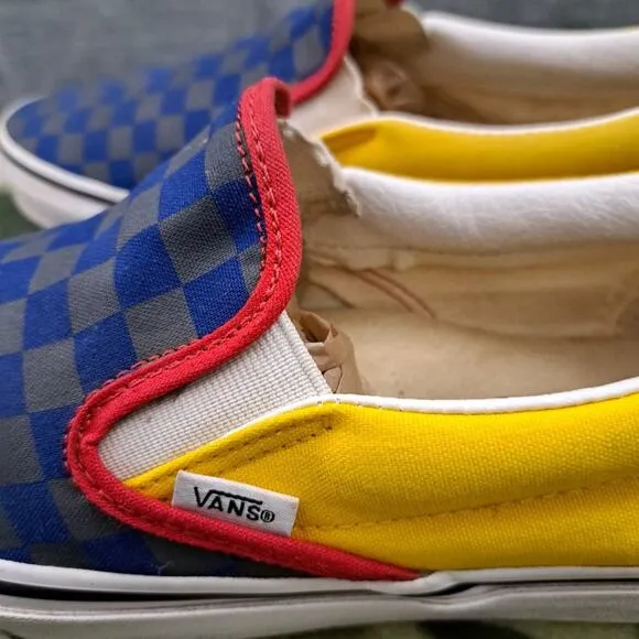 Vans Unisex Ward 721356 Multicolor Casual Shoes Sneakers Size M 9.5 W 11