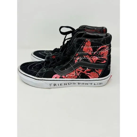 Vans X Stranger Things SK8-Hi Reissue Shoes M 5.5 /W 7 Friends Don't Lie