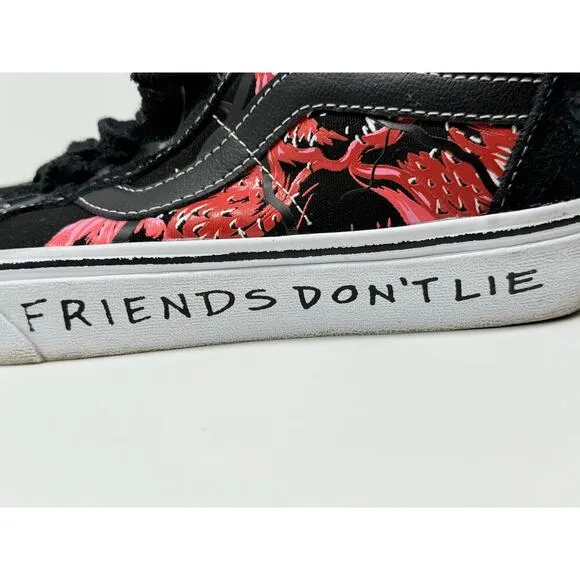 Vans X Stranger Things SK8-Hi Reissue Shoes M 5.5 /W 7 Friends Don't Lie
