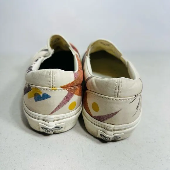 Vans MOMA Slip On Shoes Vasily Kandinsky Mens 7,5 Museum Of Modern Art