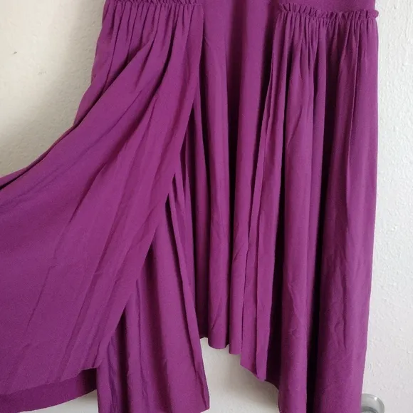 Vena Cava asymmetrical purple fuschia ballet inspired dress size medium