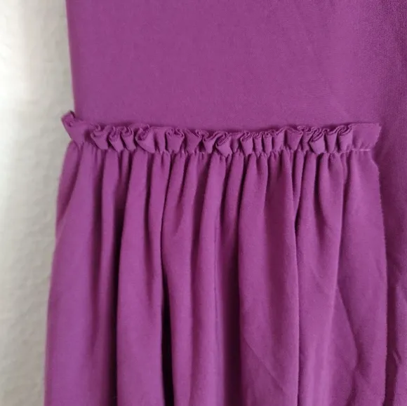 Vena Cava asymmetrical purple fuschia ballet inspired dress size medium