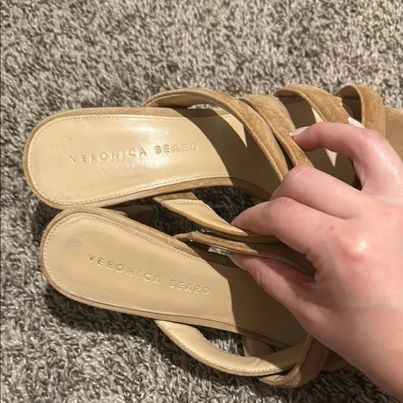 Veronica Beard Ginny Suede Sandals