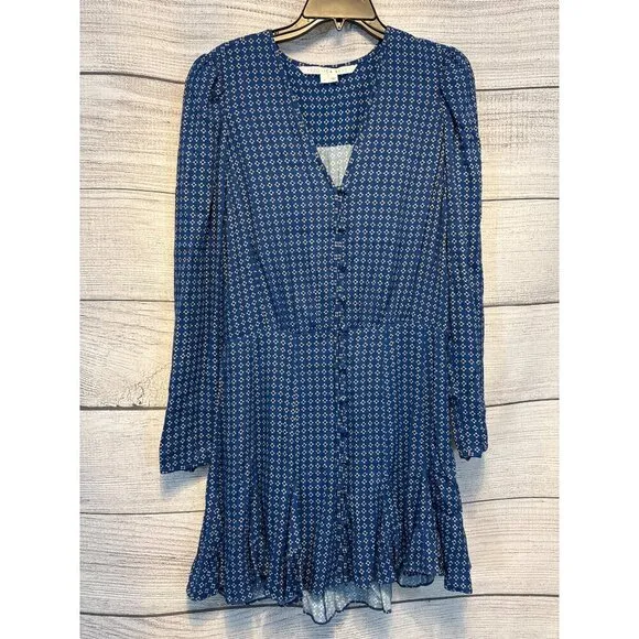 Veronica Beard Riggins Dress Prussian Blue Size 6