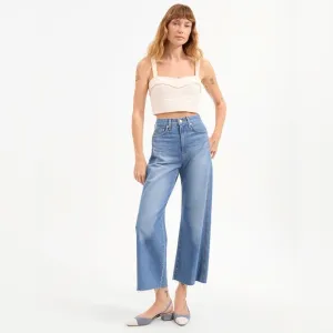 Veronica Beard Taylor Cropped High Rise Wide Leg in Enough Said NEW