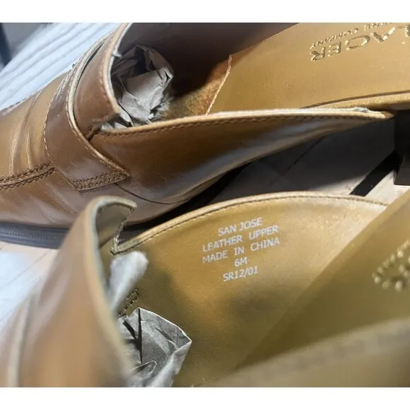 Villager By Liz Clairborne Women’s Brown Pump Size 6m In Excellent Condition