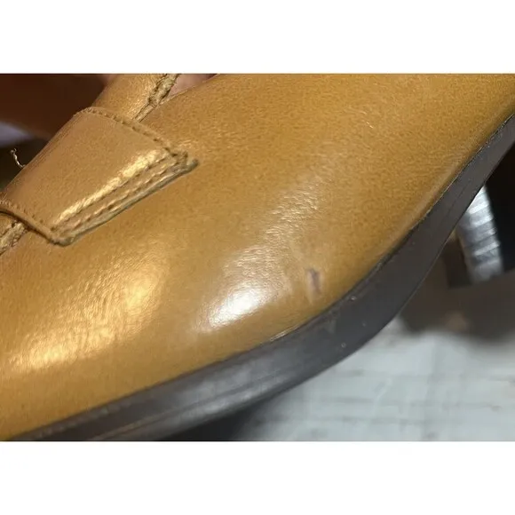 Villager By Liz Clairborne Women’s Brown Pump Size 6m In Excellent Condition