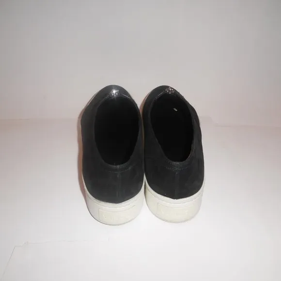 Vince Warner Nubuck Leather Platform Zip Casual‎ Sneakers Shoes 7.5