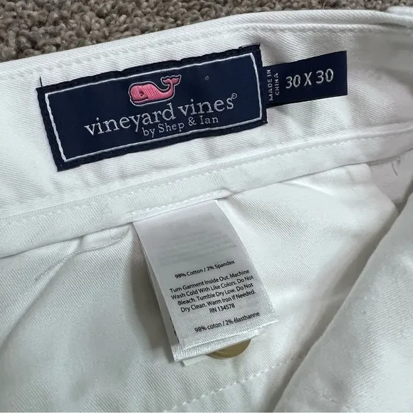 Vineyard Vines - Breaker Pant - Classic White Dress Pants