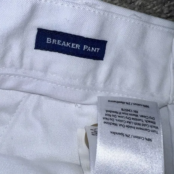 Vineyard Vines - Breaker Pant - Classic White Dress Pants