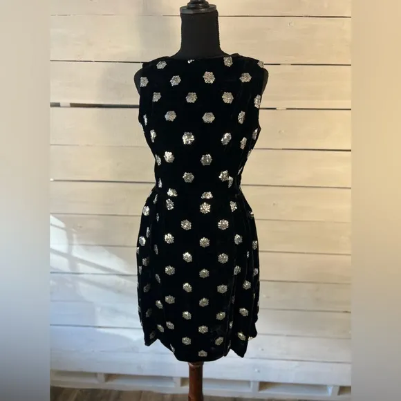 Vintage 60s Suzy Perrette velvet dress