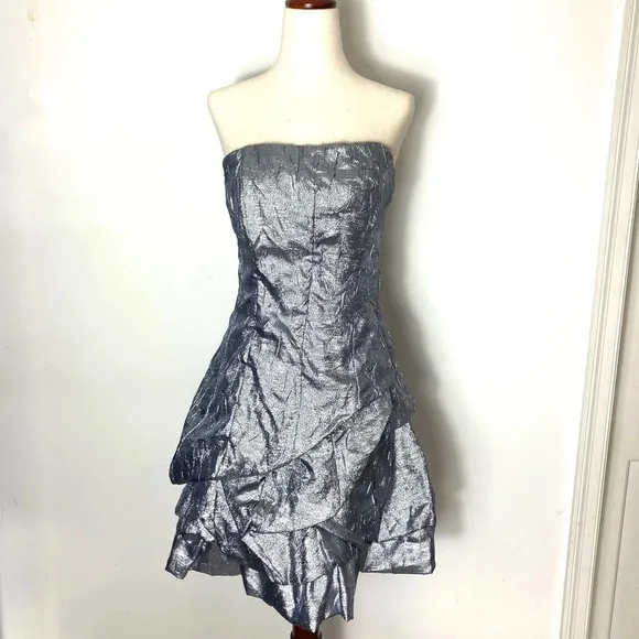 Vintage 80s Jessica McClintock Party Dress 10 Medium