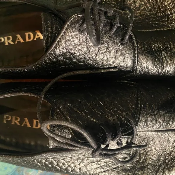Vintage CLASSIC PRADA SHOESTRING Men's Dress Shoes SIZE 9