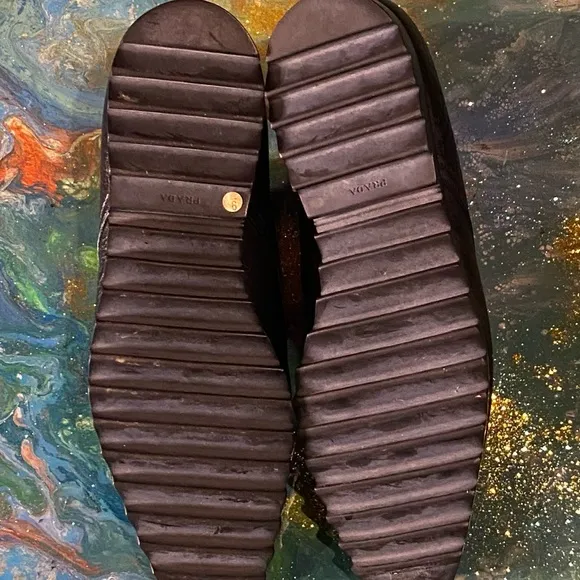Vintage CLASSIC PRADA SHOESTRING Men's Dress Shoes SIZE 9