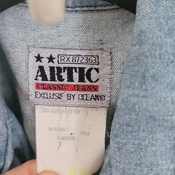 Vintage denim dress size S NWT Arctic Classic Jeans