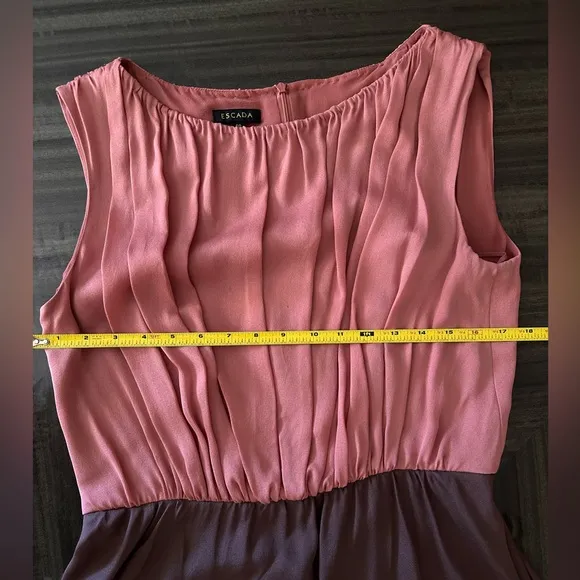 Vintage Escada Classic Silk Dress