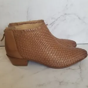 Vintage Foundry Co Delmira Bootie Ankle Boot Light Brown Size 11