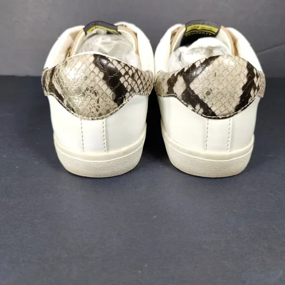 VINTAGE HAVANA  Anabella White Camel Sneaker Women's Classic Shoe Size 11
