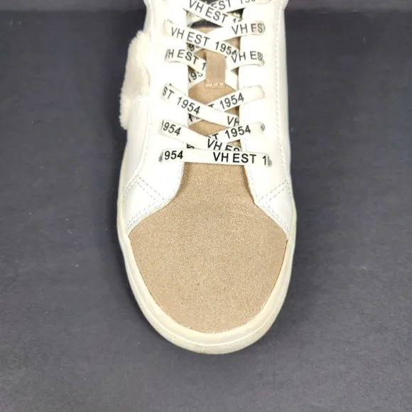 VINTAGE HAVANA  Anabella White Camel Sneaker Women's Classic Shoe Size 11