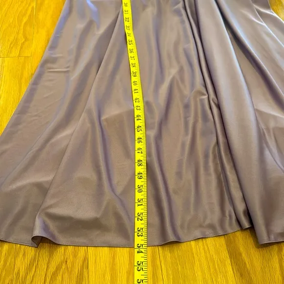 Vintage Purple Lavender Long Dress Size: L