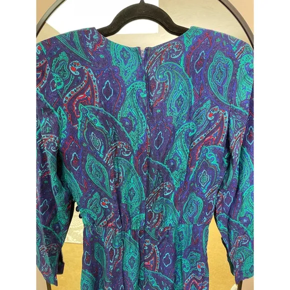 Vintage Saks Fifth Avenue Long Sleeve Dress