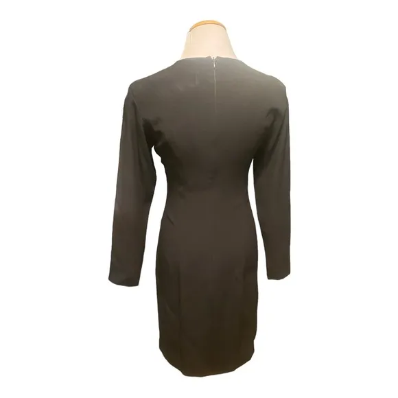 Vintage Todd Oldham Classic Long Sleeve  Sheath Dress