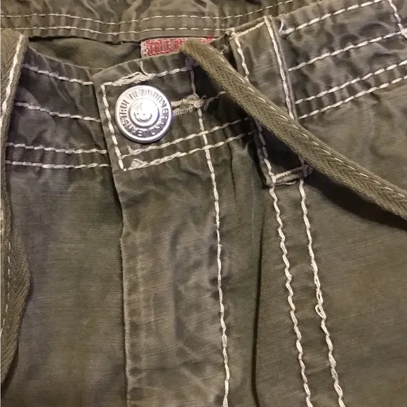 Vintage True Religion Trousers Talon Zipper Big Stitch MEN size 36/32