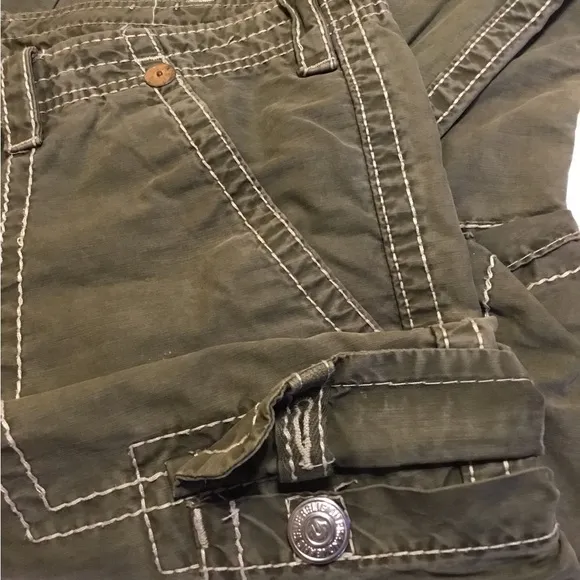 Vintage True Religion Trousers Talon Zipper Big Stitch MEN size 36/32