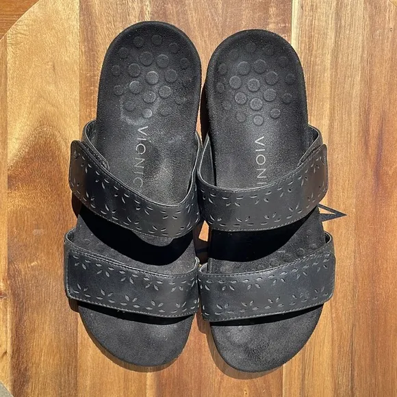 Vionic Women’s Randi Black Sandal Size 8.5