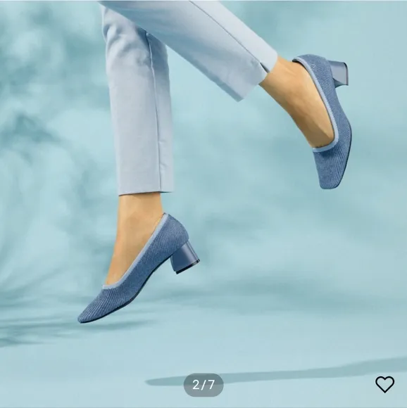 Vivaia Square-Toe Chunky Heels (Melody)- 9