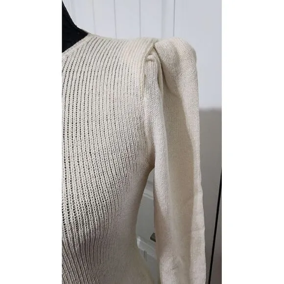Vtg 90s Talk Of The Walk Modern Filipiniana Beaded Knit‎ Dress Sz 10 USA Made