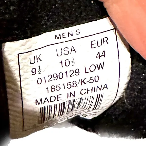 VTG K-SWISS ATHLETIC SNEAKER WALK RUN LEATHER SHOES SZ:10.5 WHITE BLACK GRAY