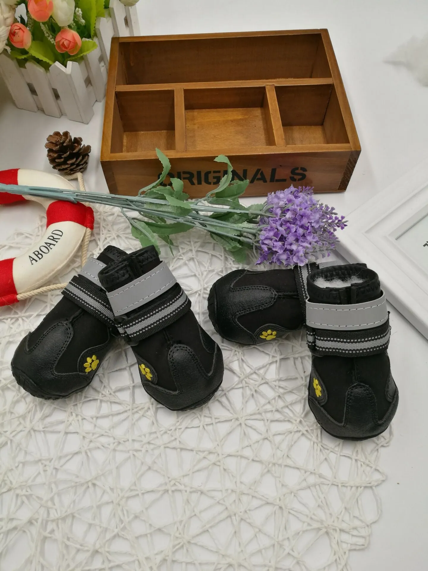 Waterproof Anti-Slip Dog Shoes for All-Weather Protection