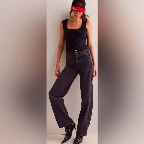 We The Free Aster Straight-Leg Jeans