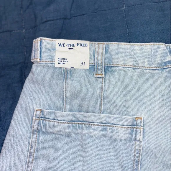 We The Free Palmer Shorts NWT Color LaLa Land Size 31