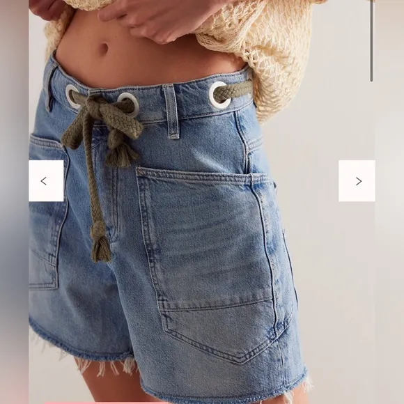 We The Free people Moxie Shorts new truest blue